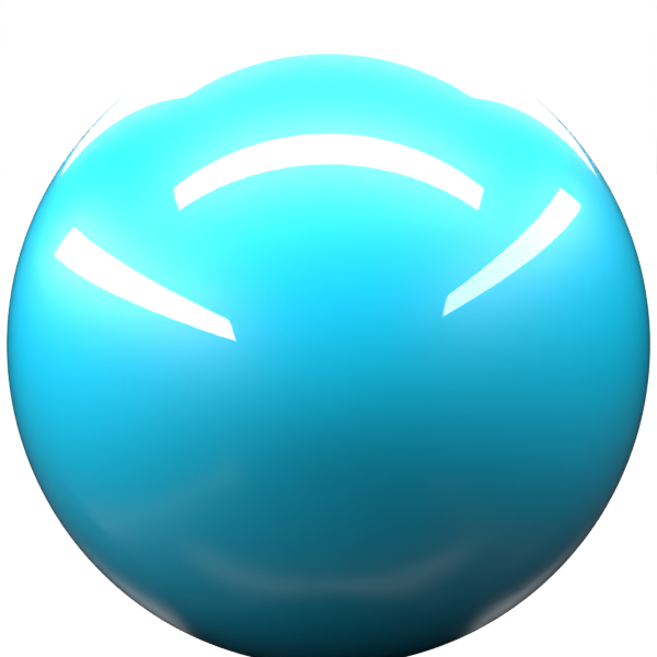 HELLBLAU paint orb
