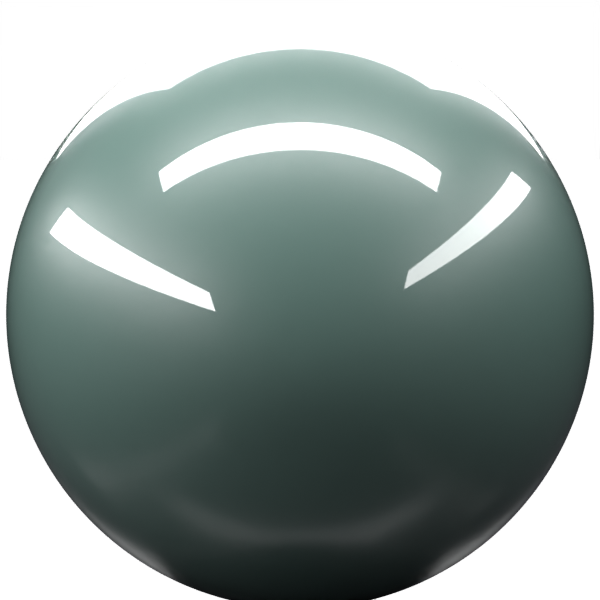 GLEAM BLUE P. M. paint orb