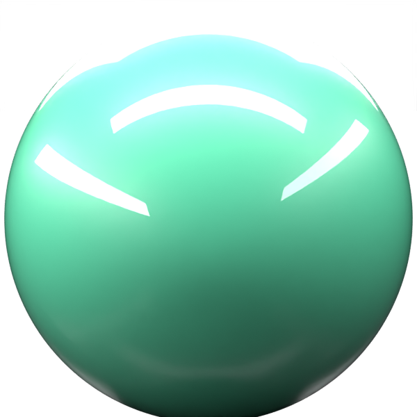 GREEN paint orb