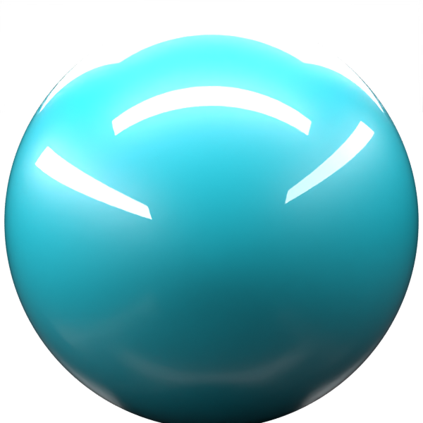 TURQUOISE M. paint orb