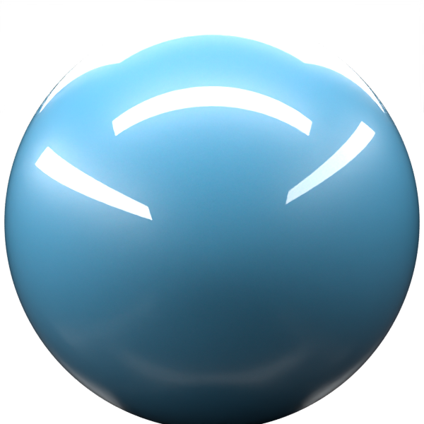 BLUE A GO GO paint orb