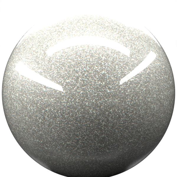 SILVER M. paint orb