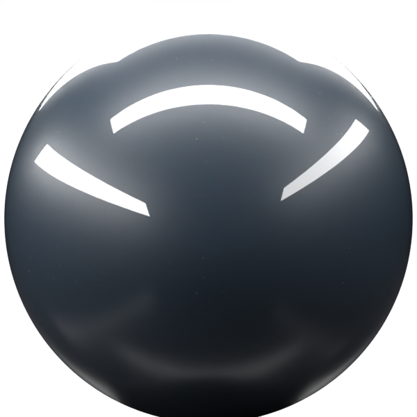 CHARCOAL BLUE SOLID paint orb