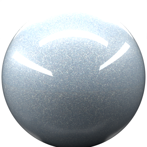 ALEUTIAN  SILVER M. paint orb