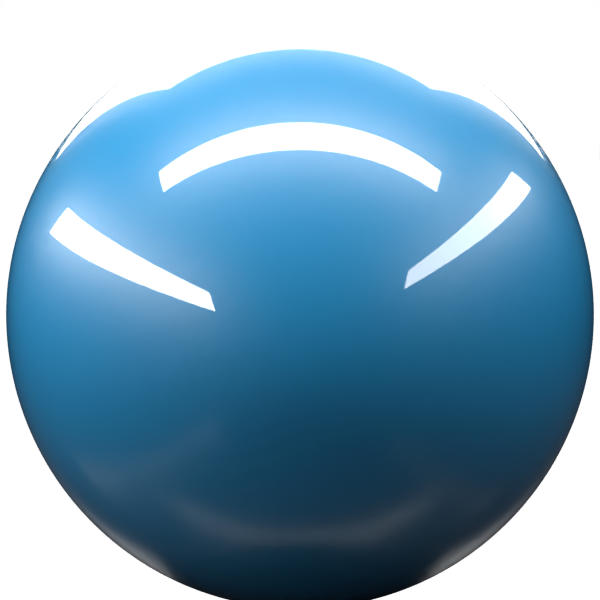 BLUE paint orb