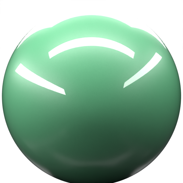SEA FOAM GREEN paint orb