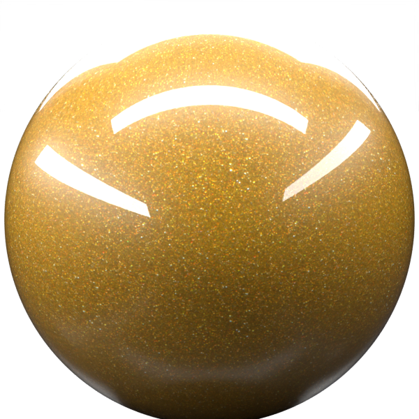 FIERY YELLOW M. paint orb