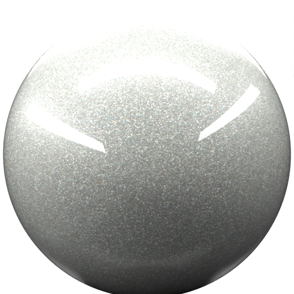 SILVER M. paint orb