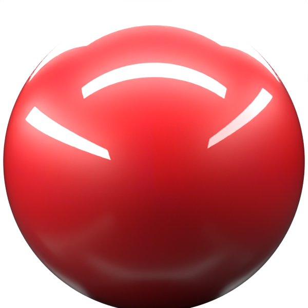 RED SOLID paint orb