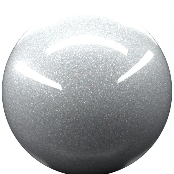 TITANIUM SILVER M. paint orb