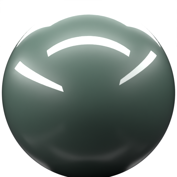 FOREST GREEN M. paint orb