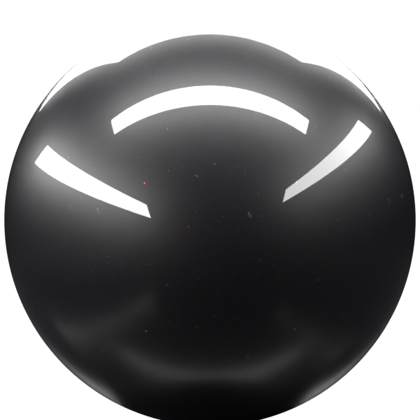 BLACK AMETHYST P. paint orb