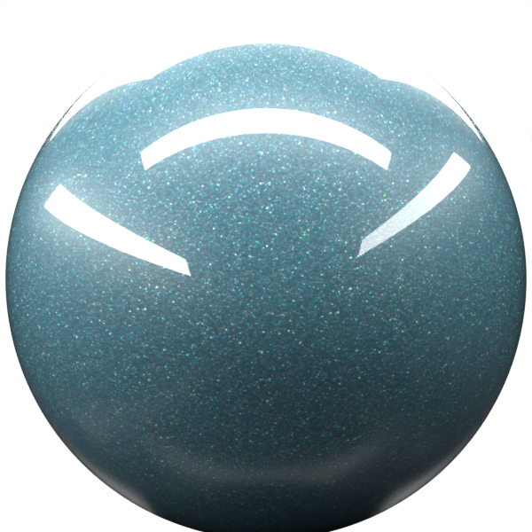 TEAL BLUE M. paint orb