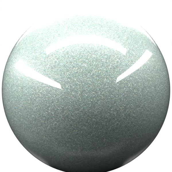 CRYSTAL GREEN M. paint orb