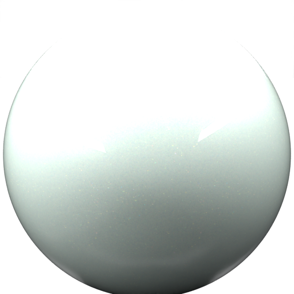 GREENISH WHITE P. paint orb