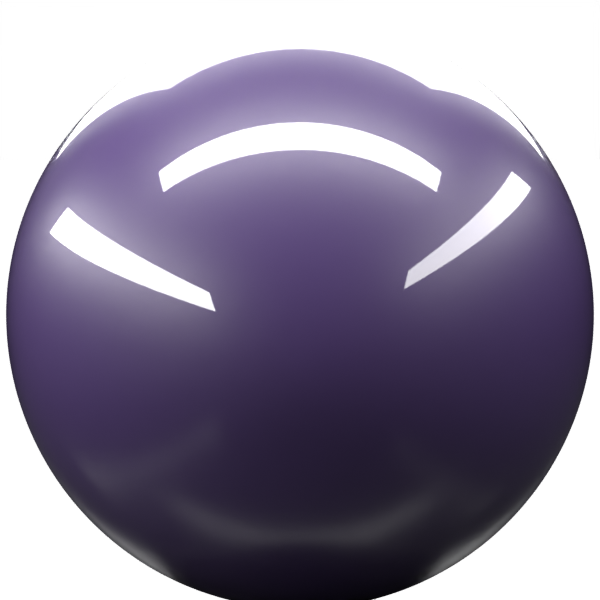 PEARL HERON BLUE M.- 2C paint orb