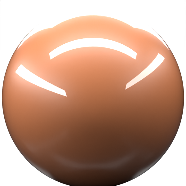 CREAM CARAMEL M. paint orb