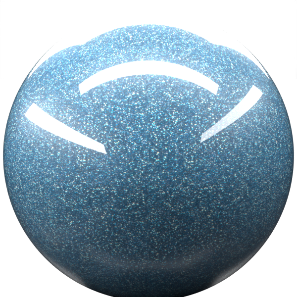 OCEAN BLUE M. paint orb