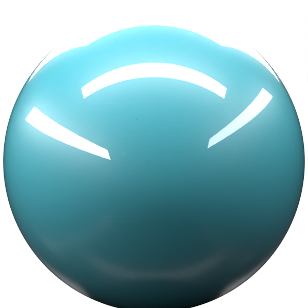 TURQUOISE BLUE P. paint orb