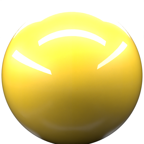 NEW SUNLIGHT YELLOW paint orb