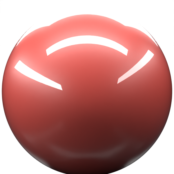 BRIGHT RED M. paint orb