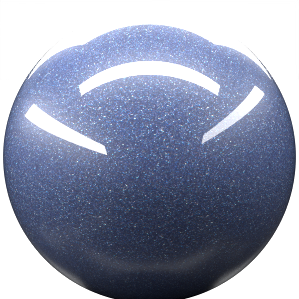 BLUE M. paint orb