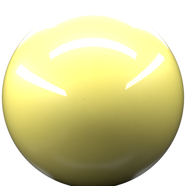 YELLOW  paint orb
