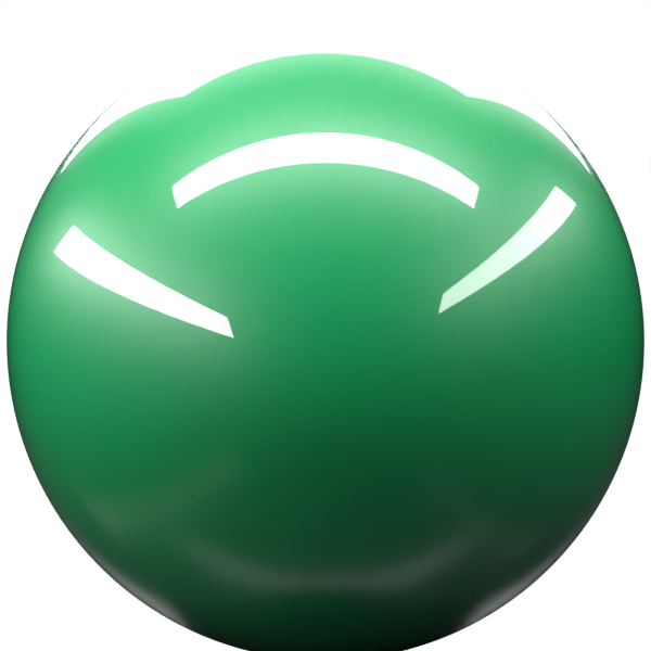 EMERALD GREEN paint orb