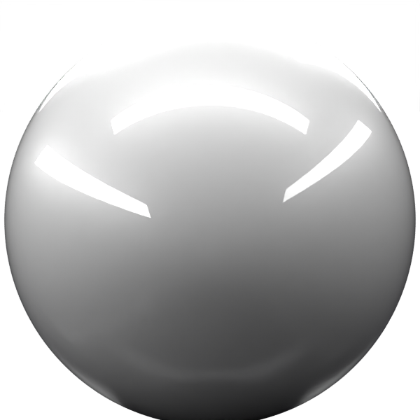 SILVER BLUE  M. paint orb