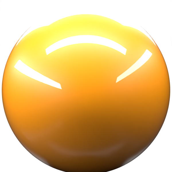 STATOIL ORANGE paint orb
