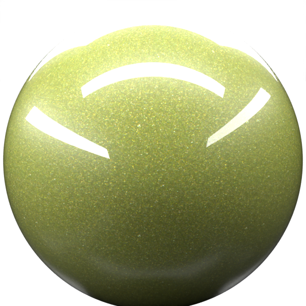 YELLOW GREEN P. paint orb