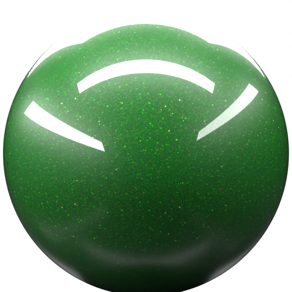 GOLDEN BLAZED GREEN P. paint orb