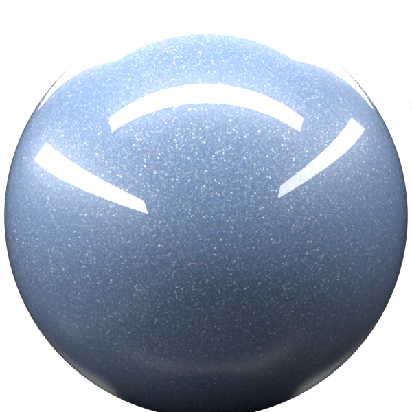 CLEAR BLUE M. paint orb