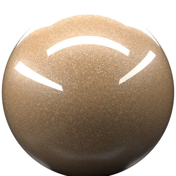 GOLD M. paint orb