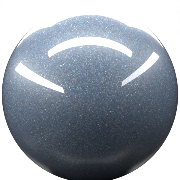 BLUE M. paint orb