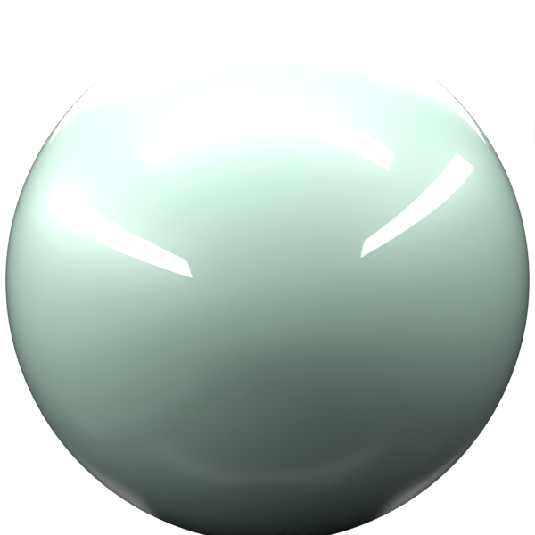 MINT OPAL GREEN M. paint orb
