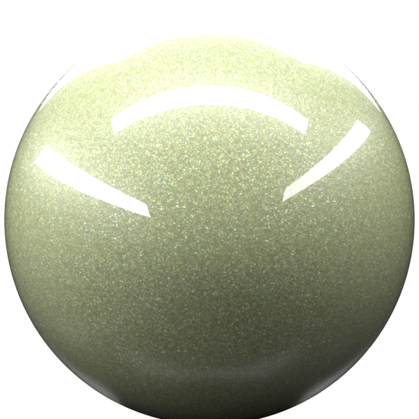 YELLOW GREEN OPAL M. paint orb