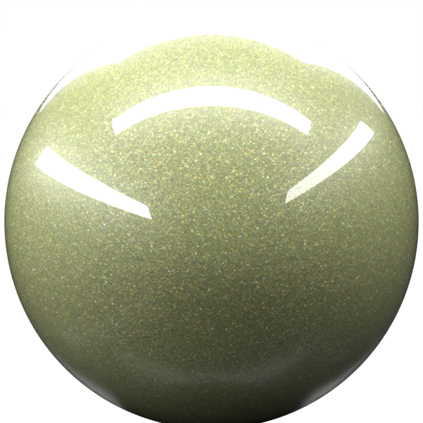 LIME GOLD M. paint orb