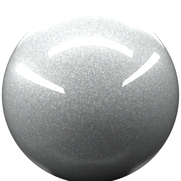 MERCURY SILVER M. paint orb