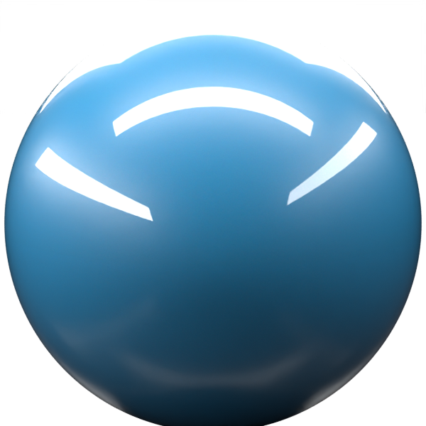 BLUE paint orb