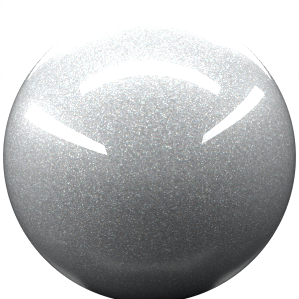 SILVER M. paint orb