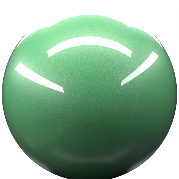 VERT GRIFFE NACRE P. M. paint orb