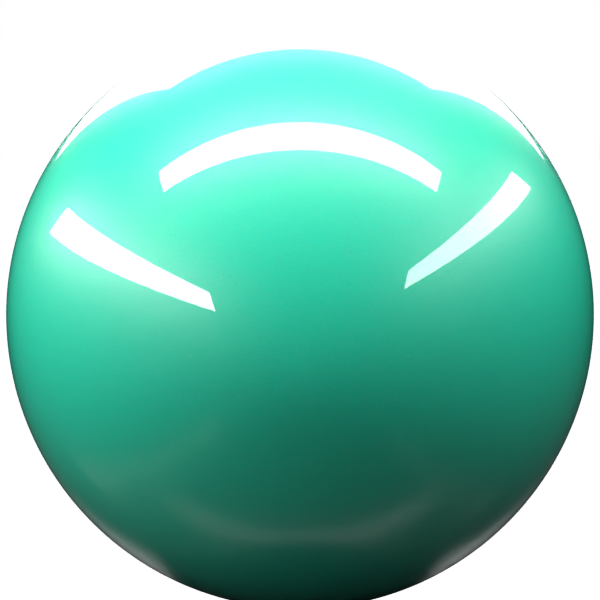 PEPPERMINT GREEN paint orb