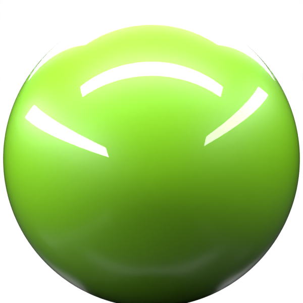 GREEN paint orb