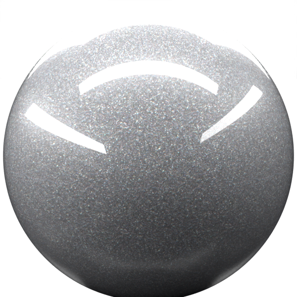 MERCURY SILVER M. paint orb