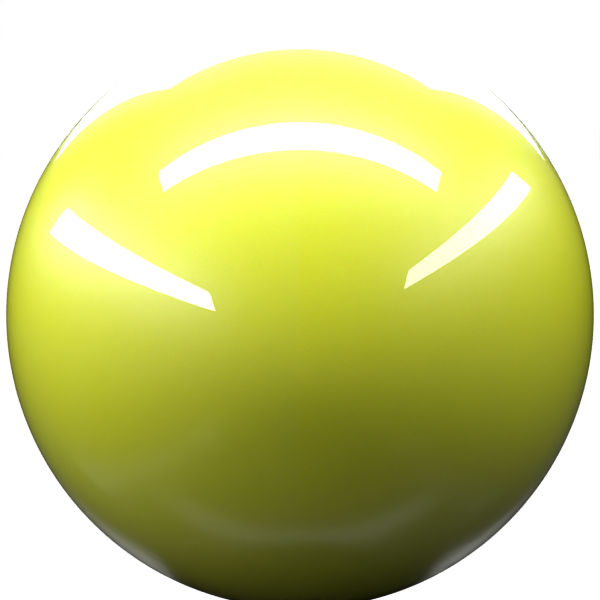 GREEN YELLOW/ZIELONO ZOLT paint orb