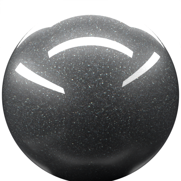 MEDIUM SPIRAL GRAY P. M. paint orb