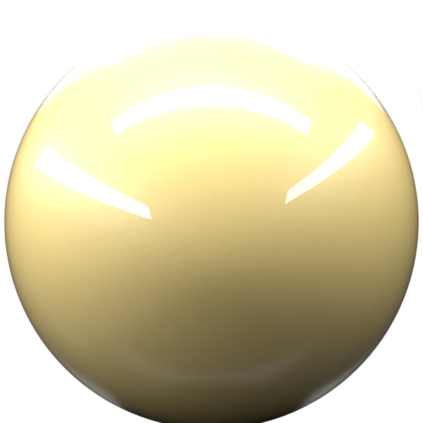 PASTEL YELLOW paint orb
