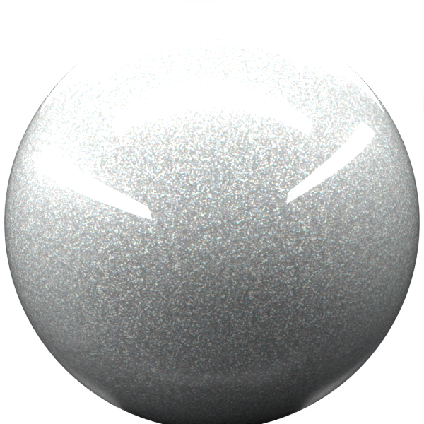 SILVER M. paint orb