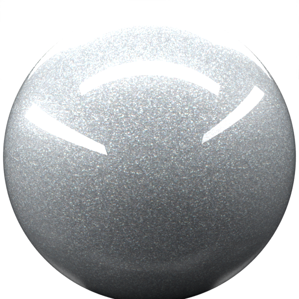 SPARKLING SILVER  M. paint orb